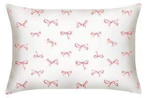 Mayfairsilk Blush Bows Pure Silk Pillowcase - Standard