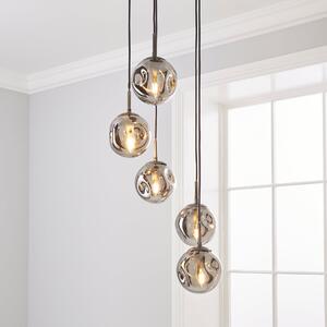 Alexis 5 Light Cluster Fitting Grey