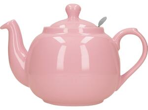 London Pottery Pink Farmhouse Teapot Pink