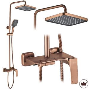 Shower set PREMIUM REA JOE Brush Copper
