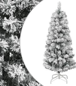 Artificial Hinged Christmas Tree with Flocked Snow 120 cm