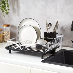 Multi-Functional Dish Drainer Black Black