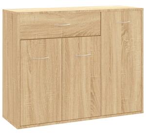 Sideboard Sonoma Oak 88x30x70 cm Engineered Wood