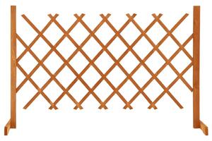 Garden Trellis Fence Orange 120x90 cm Solid Firwood