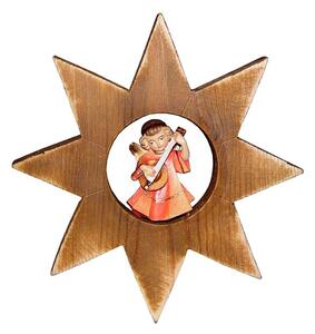 Angel with Mandoline Star Ornament