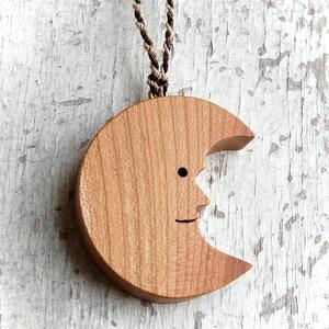 Wooden Moon - cherry wood