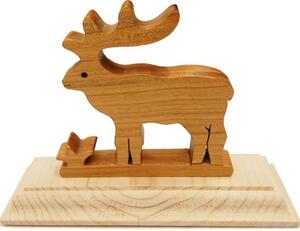 Wooden Deer Decoration