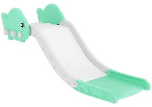 AIYAPLAY Kids Sofa Slide with 130cm Extended Length, HDPE Toddler Slide for Sofa, Bed, Stairs, Easy Assemble & Storage, Green