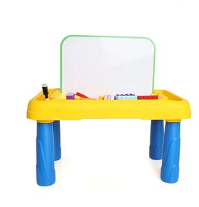 Baby toys Activity Table with Building Blocks