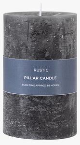 Country pillar Candle in Slate Small