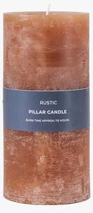 Country pillar Candle in Amber Large