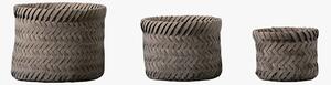 Harris Basket in Grey - Set of 3