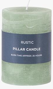 Country Pillar Candle in Sage Small - Pack of 2