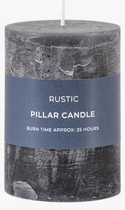 Country Pillar Candle in Slate Small - Pack of 2