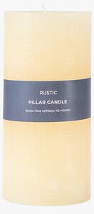Country pillar Candle in Ivory Large
