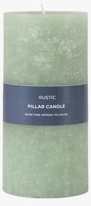 Country pillar Candle in Sage Large