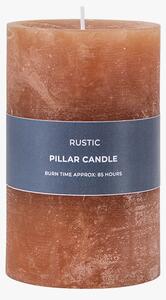 Country pillar Candle in Amber Small