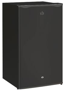 HOMCOM 91L Freestanding Under-Counter Fridge with Lock - Black