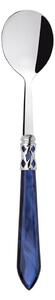 ALADDIN CHROME RING 6 ASIAN RICE SPOONS - Blue