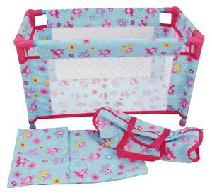 Dollsworld Deluxe Travel Cot