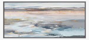 Tidal Tranquility Framed Canvas Wall Art