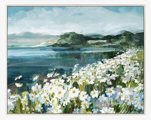 Daisy Cove Framed Canvas Wall Art