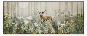 Misty Woodlands Framed Canvas Wall Art