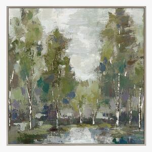 Early hours Framed Canvas Wall Art