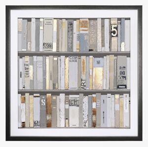 The Bookshelf Framed Wall Art