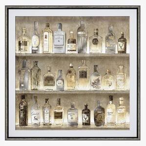 Vintage Mixology Framed Wall Art