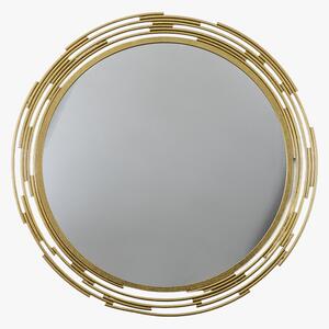 Vault Mirror in Gold