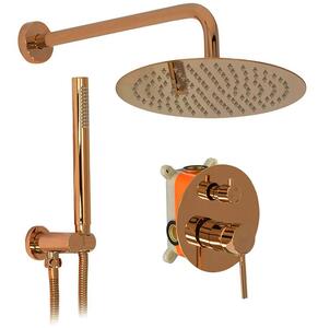 Rea Lungo Copper concealed installation shower set