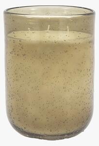 Ambience Glass Candle in Green Sandalwood and Cedarwood, Large