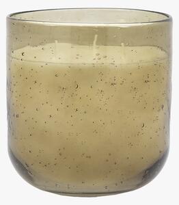 Ambience Glass Candle in Green Sandalwood and Cedarwood, Small