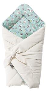 Velvet Nest Premium cream swaddle blanket
