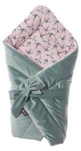 Velvet Nest Premium mint swaddle blanket