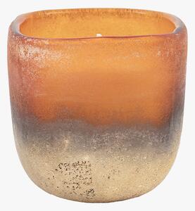 Glow 1 Wick Candle in Amber and Gold, Small