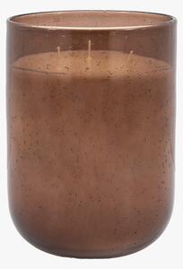Ambience Glass Candle in Brown Pomegranate, Large