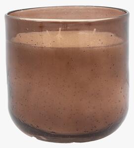 Ambience Glass Candle in Brown Pomegranate, Small