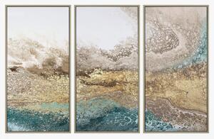 Tidal Wave Trio Framed Wall Art