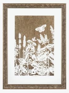Foliage Silhouette Framed Wall Art