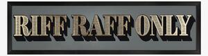 Retro Riff Raff Only Framed Wall Art