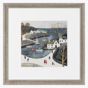 Cornish Harbour Framed Wall Art
