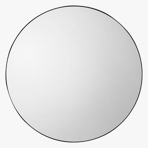 Jameson Round Wall Mirror in Black
