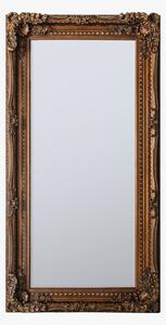 Victoria Standing Mirror in Gold
