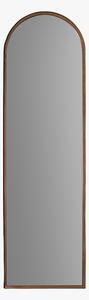 Quinton Arch Leaner Mirror With Bronze Frame