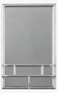 Morris Rectangle Mirror in Silver