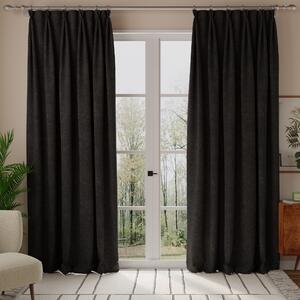 Linda Barker Petal Made To Measure Curtains Black