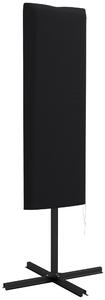 Outsunny Garden Parasol Cover, Outdoor Patio Umbrella Protector Weatherproof Garden Patio with Rod, Zipper for 2-4m Parasol, Φ60 x 160cm, Black
