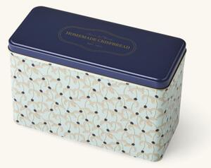 Tin storage box - Tin. 20.5 x 9 x 13 cm. - Navy - Søstrene Grene